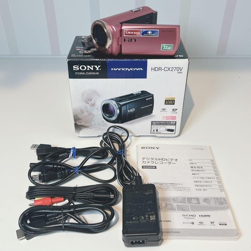 Sony handycam hdr - sony, hdr-cx270v